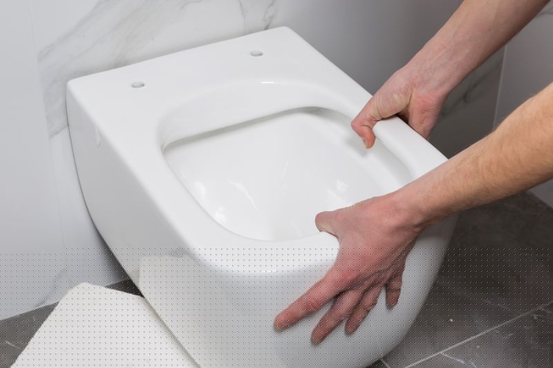 Basement Toilet Installation